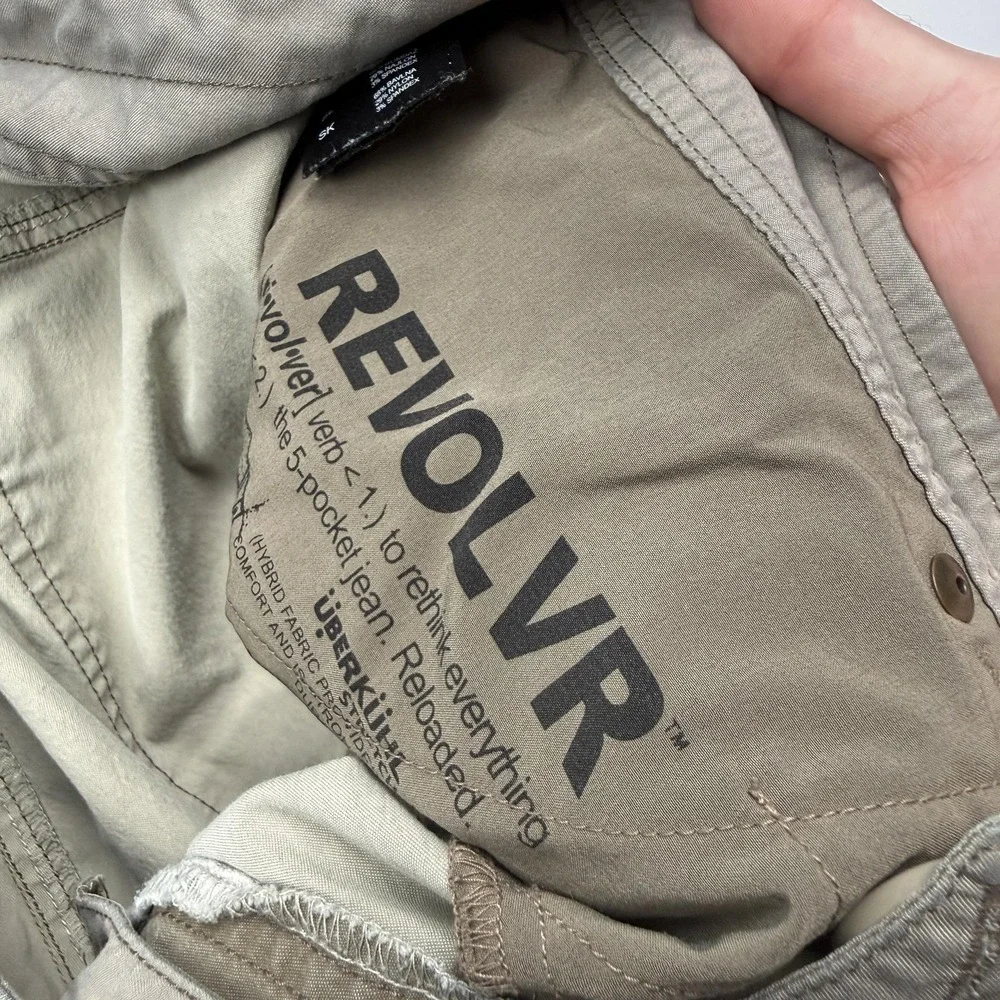 Kuhl Revolvr Cargo Pants Mens 38x32 Brown Stretch Outdoor Hiking Travel